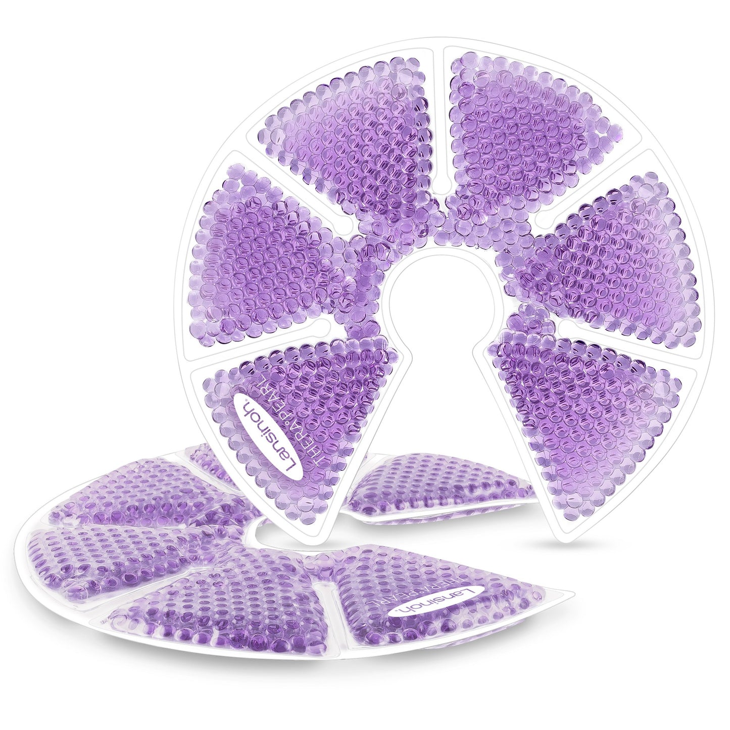 Lansinoh® TheraPearl® Hot / Cold Pack Breast 6-7/10 X 7 Inch Fabric / Plastic / Gel Reusable (1083486_PK)