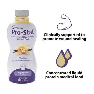 Pro-Stat® Oral Supplement Vanilla Flavor Liquid 30 oz. Bottle (558704_EA)