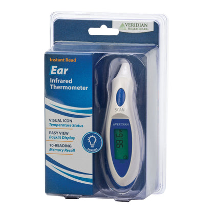 Veridian Tympanic Ear Thermometer Ear Probe Handheld (1226071_EA)