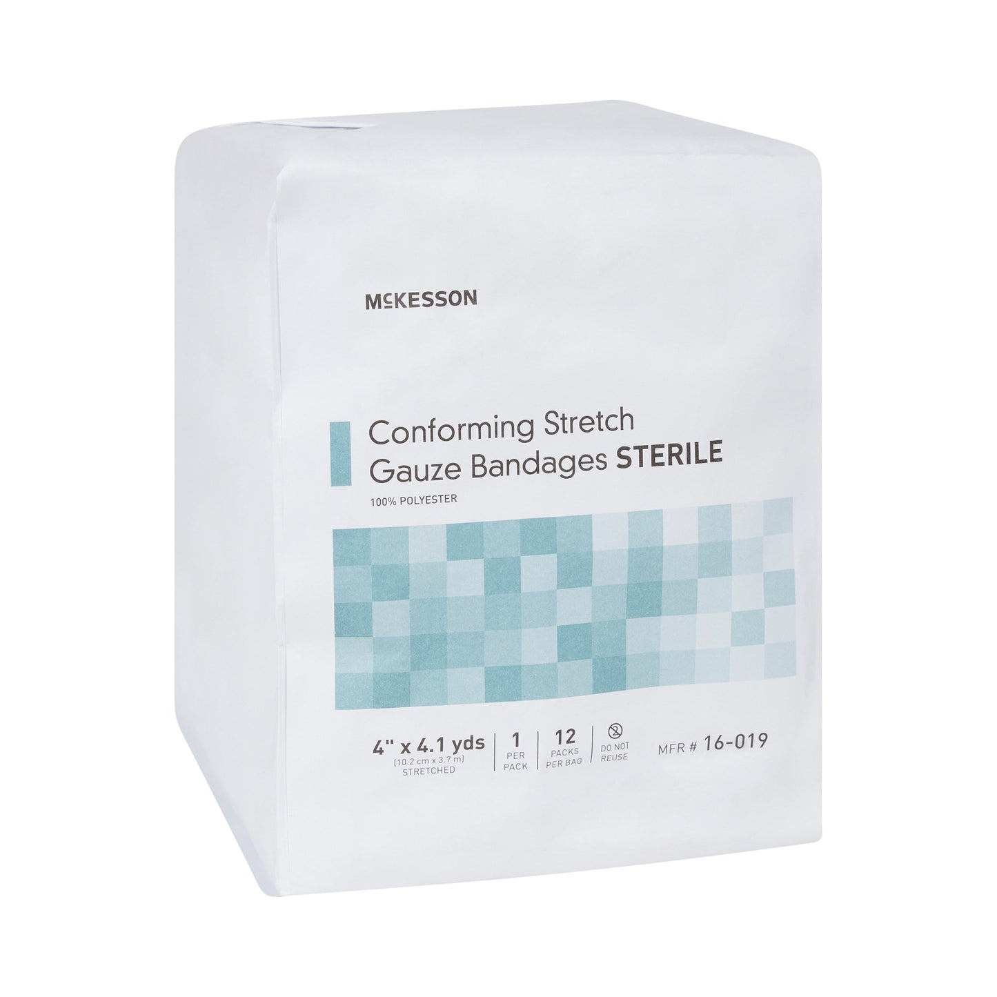 McKesson Conforming Bandage 4 Inch X 4-1/10 Yard Sterile 1 per Pack (999366_BG)