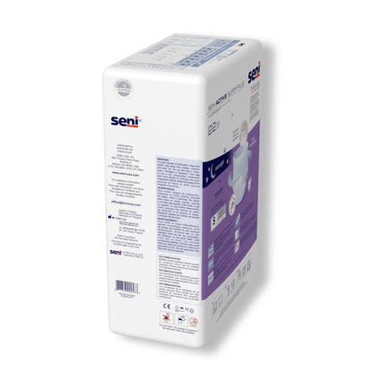 Seni® Active Super Plus Unisex Adult Absorbent Underwear Pull On with Tear Away Seams Small Disposable Heavy Absorbency (1163860_PK)
