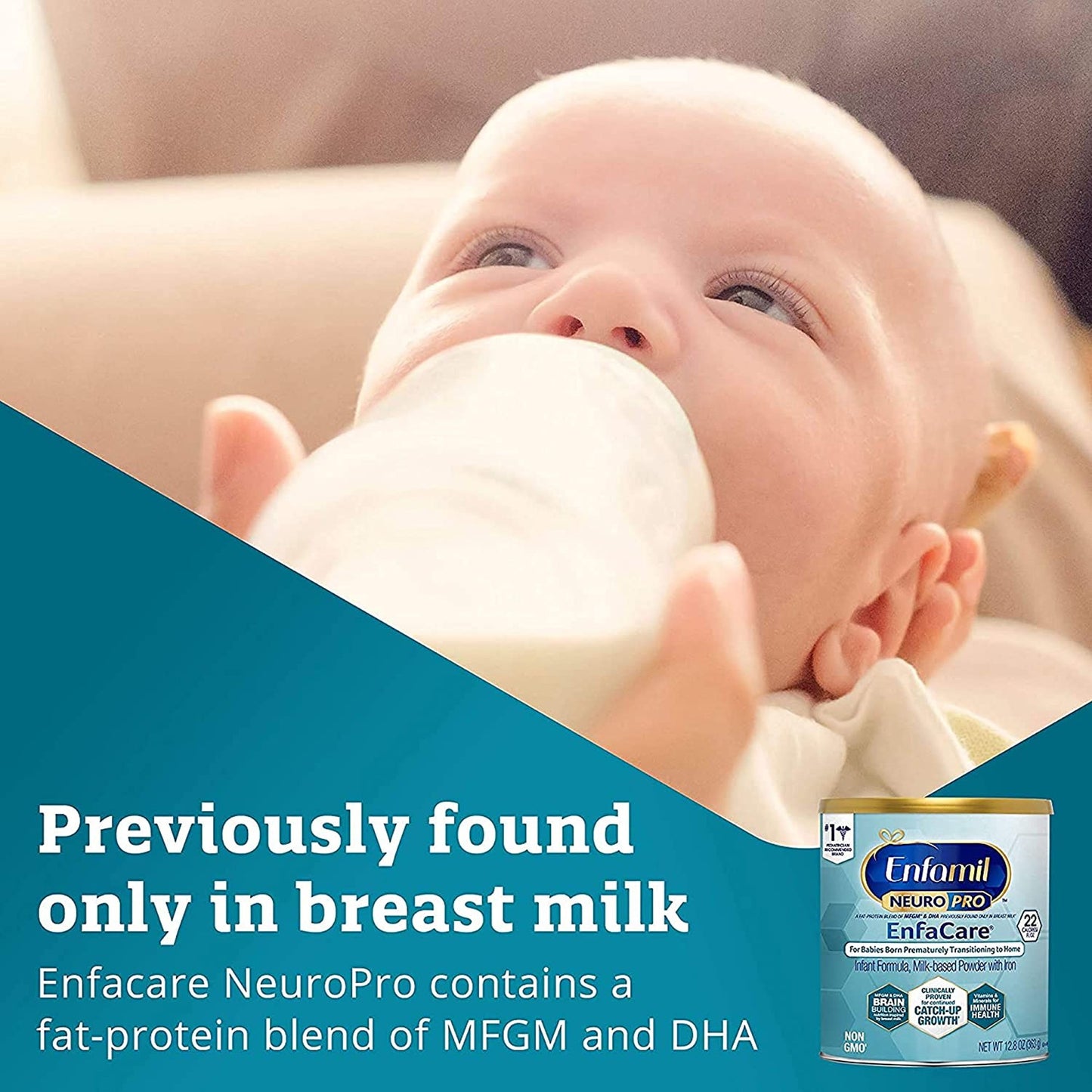Enfamil® NeuroPro™ EnfaCare® Infant Formula Unflavored 13.6 oz. Can Powder Milk-Based Premature (1114127_CS)