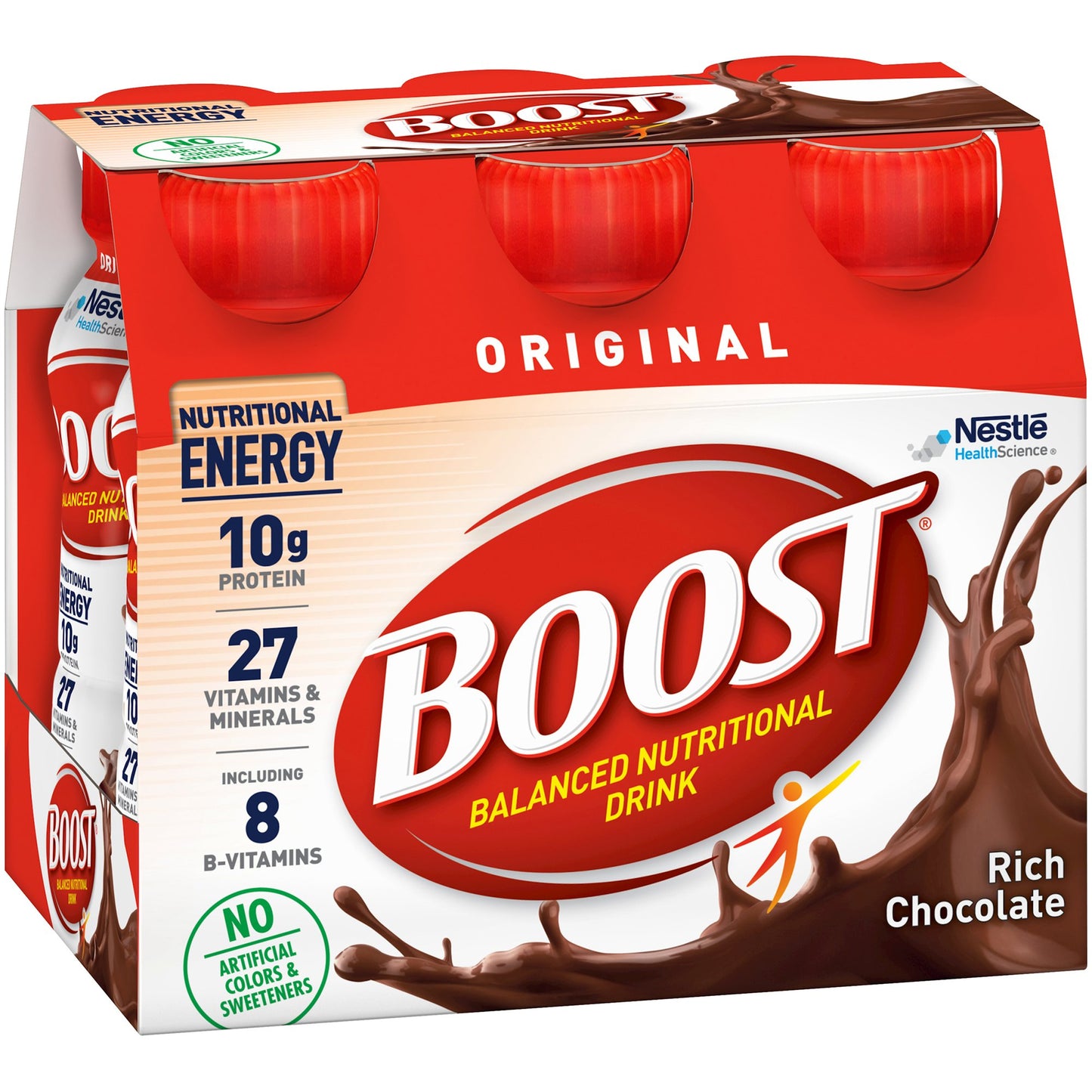 Boost® Original Oral Supplement Rich Chocolate Flavor Liquid 8 oz. Bottle (1107869_CS)