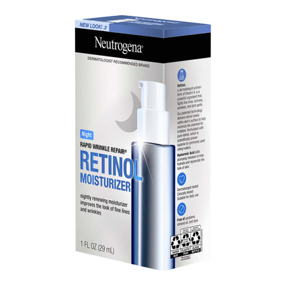 Neutrogena® Rapid Wrinkle Repair® Night Facial Moisturizer 1 oz. Pump Bottle Unscented Lotion (1228810_EA)