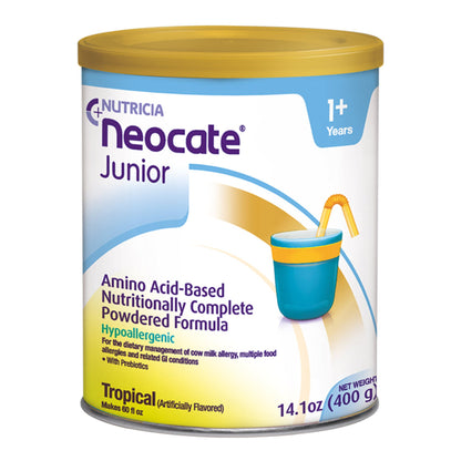 Neocate® Junior Pediatric Oral Supplement Tropical Flavor 14.1 oz. Can Powder Amino Acid Food Allergies (573127_EA)