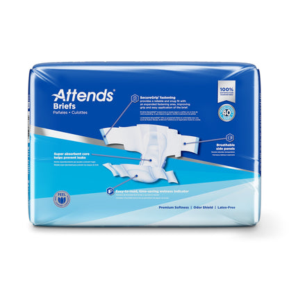 Attends® Unisex Incontinence Brief Large Disposable Heavy Absorbency (955305_BG)