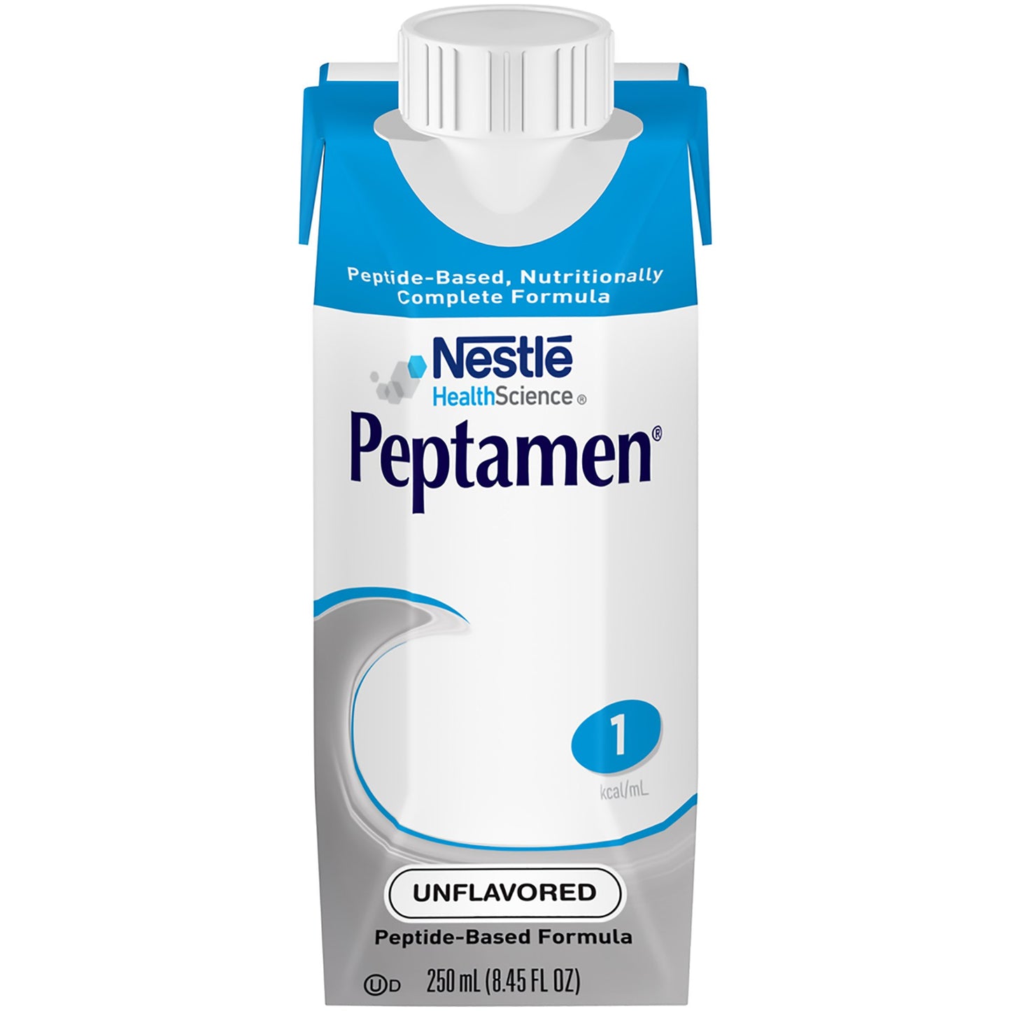 Peptamen® Tube Feeding Formula Unflavored Liquid 250 mL Carton (294303_CS)