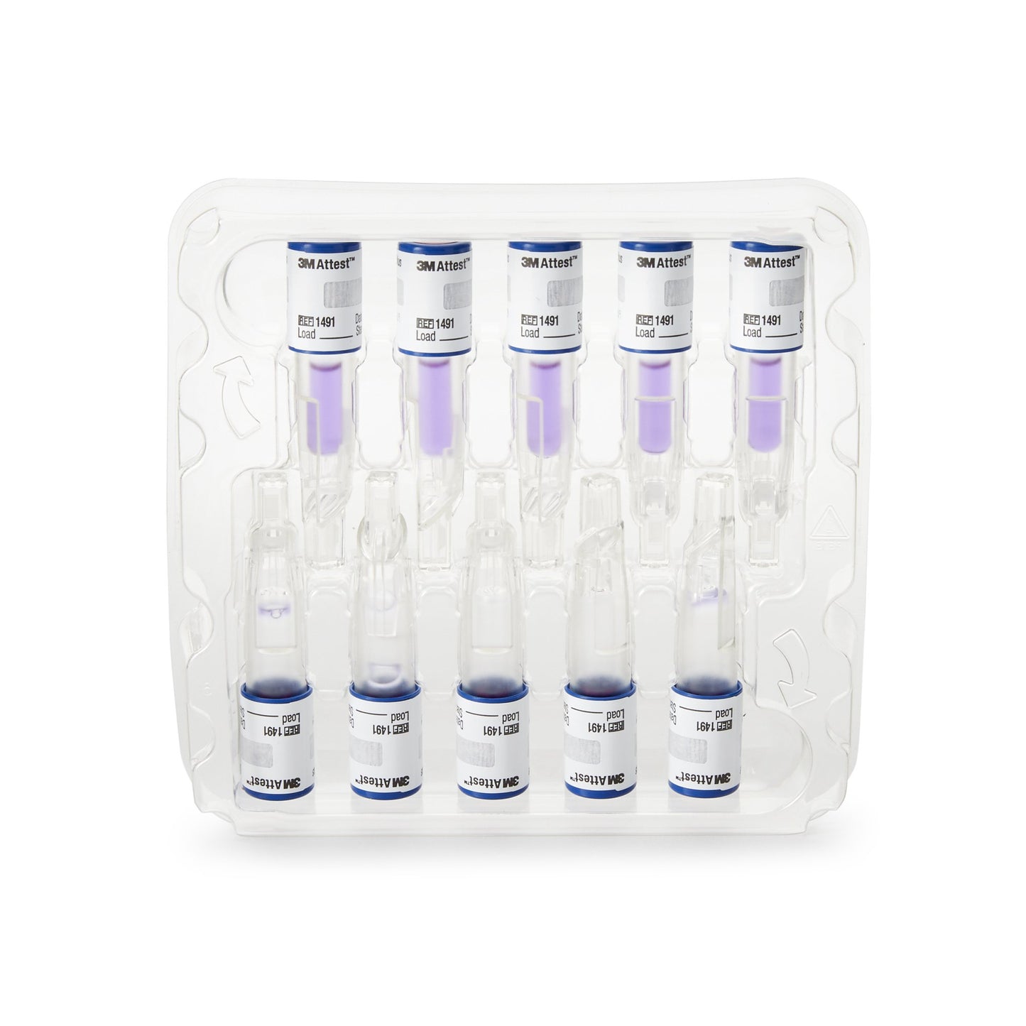 Attest™ Rapid Readout Sterilization Biological Indicator Vial Steam 2-1/2 Inch Length (1009962_BX)
