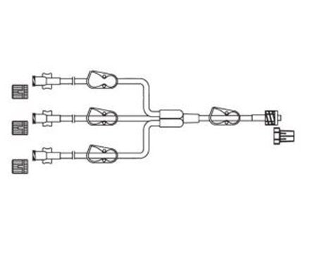 Codan® IV Extension Set Without Port 8 Inch Tubing Without Filter Sterile (1113744_CS)