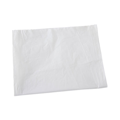 Boardwalk® Trash Bag 60 gal. White LLDPE 0.70 mil 38 X 58 Inch Star Seal Bottom Flat Pack (1190907_CS)