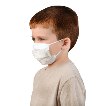 Cardinal Health™ Procedure Mask Not Rated Earloops Child Size (867785_BX)