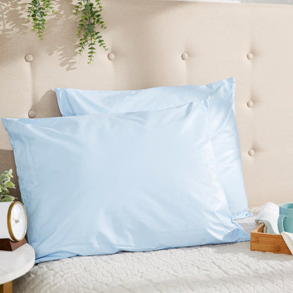 McKesson Bed Pillow 20 X 26 Inch Blue Reusable (939591_BX)