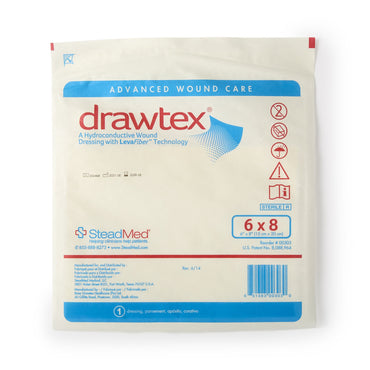 Drawtex® Hydroconductive Wound Dressing 6 X 8 Inch Rectangle (761647_BX)