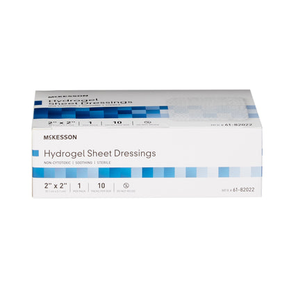 McKesson Hydrogel Wound Dressing Sheet 2 X 2 Inch Sheet Sterile (494192_EA)