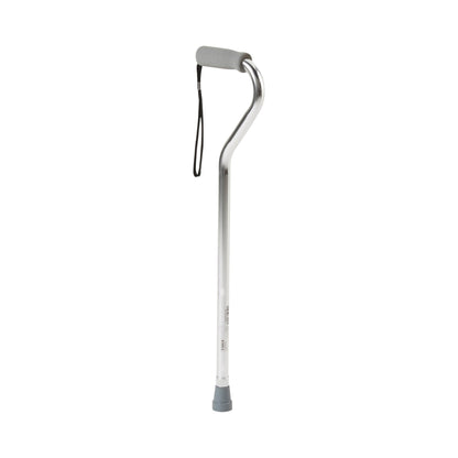 McKesson Offset Cane Aluminum 30 to 39 Inch Height Silver (1065215_EA)