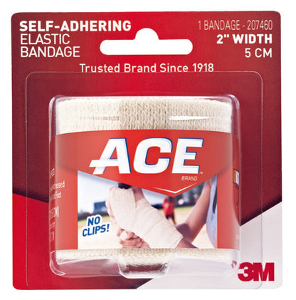 3M™ ACE™ Elastic Bandage 3 Inch Width Self-Adherent Closure Tan NonSterile Standard Compression (1084232_EA)