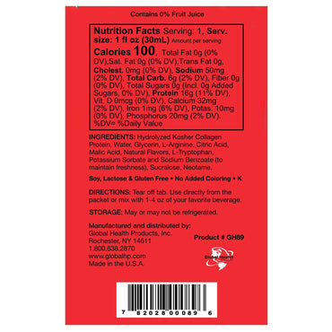 LiquaCel® Oral Supplement Apple Flavor Liquid 1 oz. Individual Packet (1205517_CS)