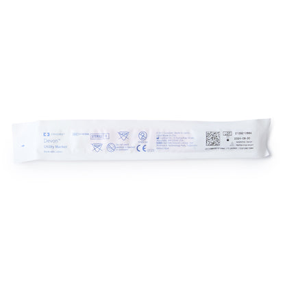 Devon™ Medical Utility Marker with Labels Permanent Black Ink Sterile Full Size Fine Tip (184747_CS)