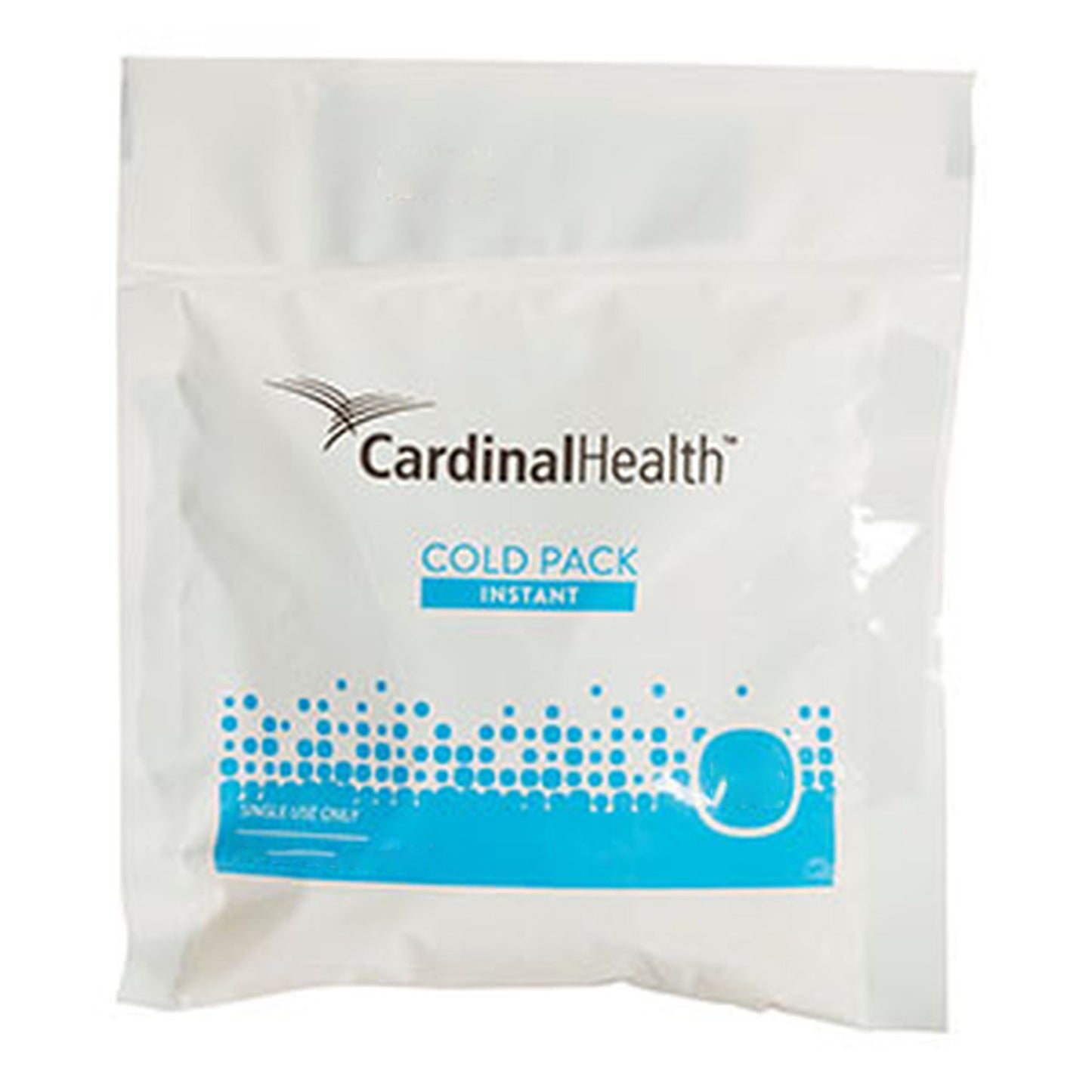 Cardinal Health™ Instant Cold Pack General Purpose Medium 6 X 6-1/2 Inch Plastic / Ammonium Nitrate / Water Disposable (214325_CS)