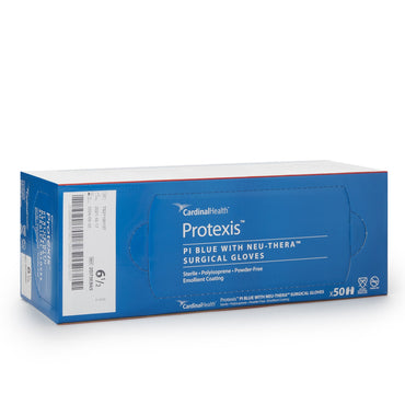ESTEEM™ Blue with Neu-Thera® Surgical Glove Size 6.5 Sterile Polyisoprene Standard Cuff Length Smooth Blue Not Chemo Approved (717844_BX)