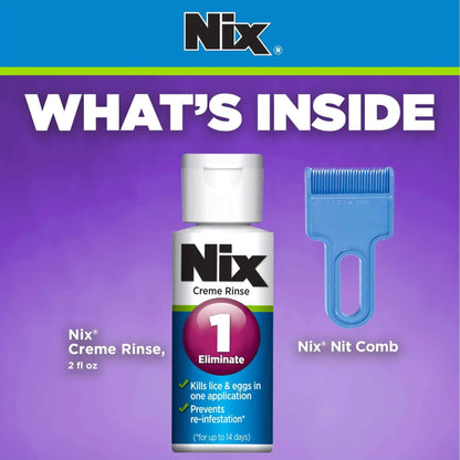 Nix® Lice Treatment Kit 2 oz. Flip Top Bottle Scented (1117679_EA)