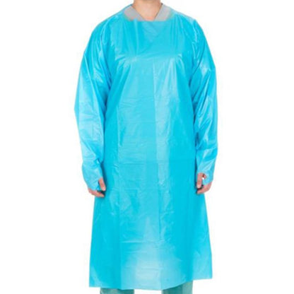 Cardinal Health™ Protective Procedure Gown One Size Fits Most Blue NonSterile Not Rated Disposable (449964_CS)
