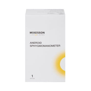 McKesson LUMEON™ Aneroid Sphygmomanometer Unit Small Adult Cuff Nylon Cuff 19 - 27 cm Pocket Aneroid (803182_BX)
