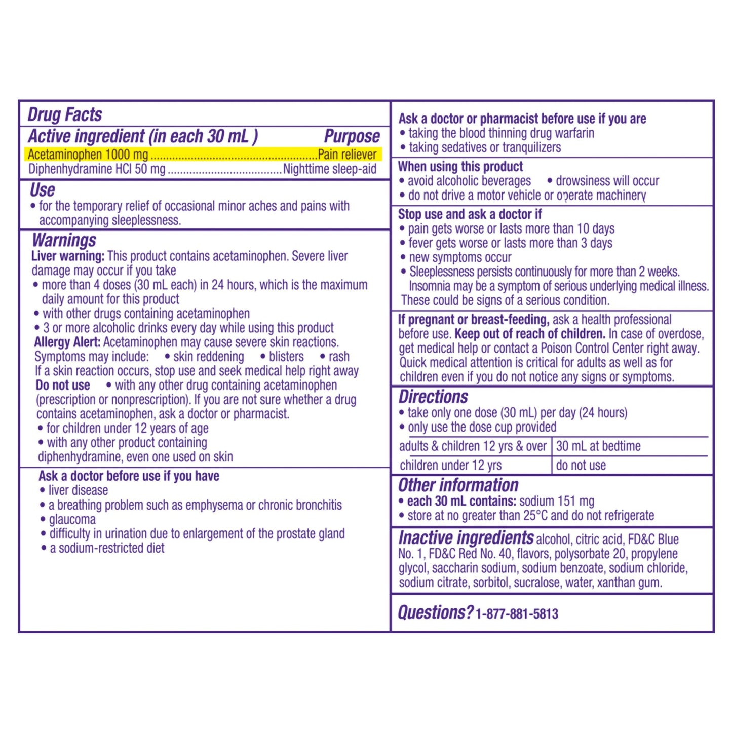 Vicks® Night time Sleep Aid 12 oz. Liquid (1229279_EA)