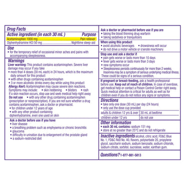 Vicks® Night time Sleep Aid 12 oz. Liquid (1229279_EA)