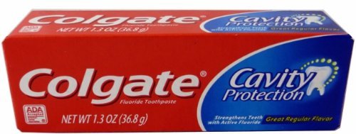 Colgate® Cavity Protection Toothpaste Regular Flavor 1 oz. Tube (1004084_EA)