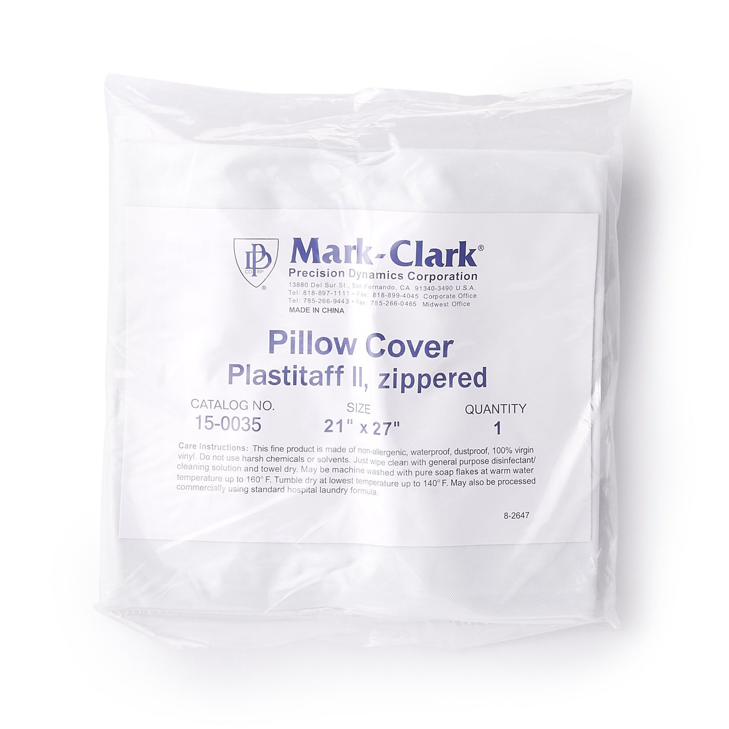 PDC Healthcare Pillow Protector White Disposable (204192_EA)