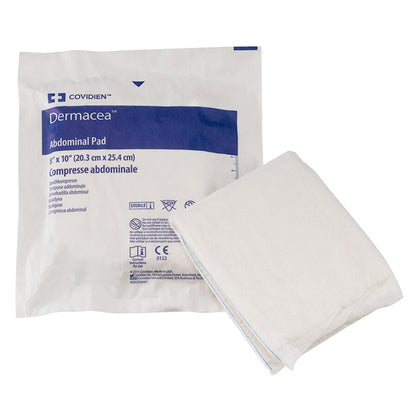 Dermacea™ Abdominal Pad 8 X 10 Inch NonSterile 432 per Case (566403_EA)