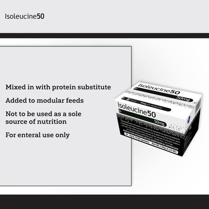 Isoleucine50 Oral Supplement Unflavored Powder 4 Gram Individual Packet (1140727_EA)