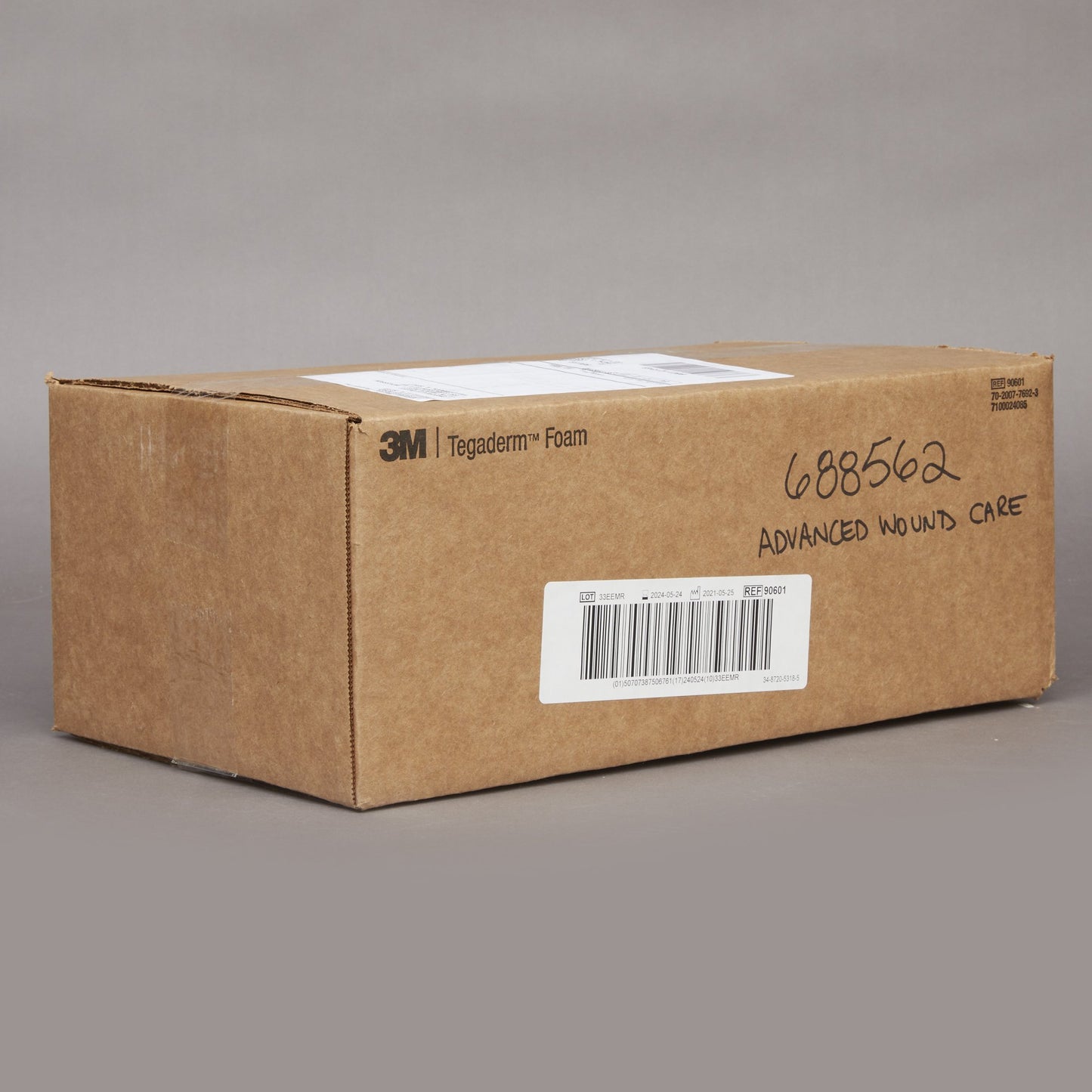 3M™ Tegaderm™ High Performance Foam Dressing 4 X 4 Inch Without Border Film Backing Nonadhesive Square Sterile (688562_EA)