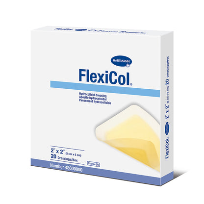 FlexiCol® Hydrocolloid Dressing 2 X 2 Inch Square (764768_EA)