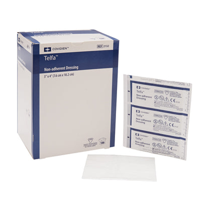 Telfa™ Ouchless Non-Adherent Dressing 3 X 4 Inch Sterile 100 per Pack (9973_CS)