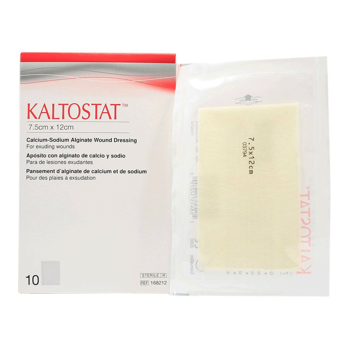 Kaltostat® Alginate Dressing 3 X 4-3/4 Inch Rectangle (192150_CT)