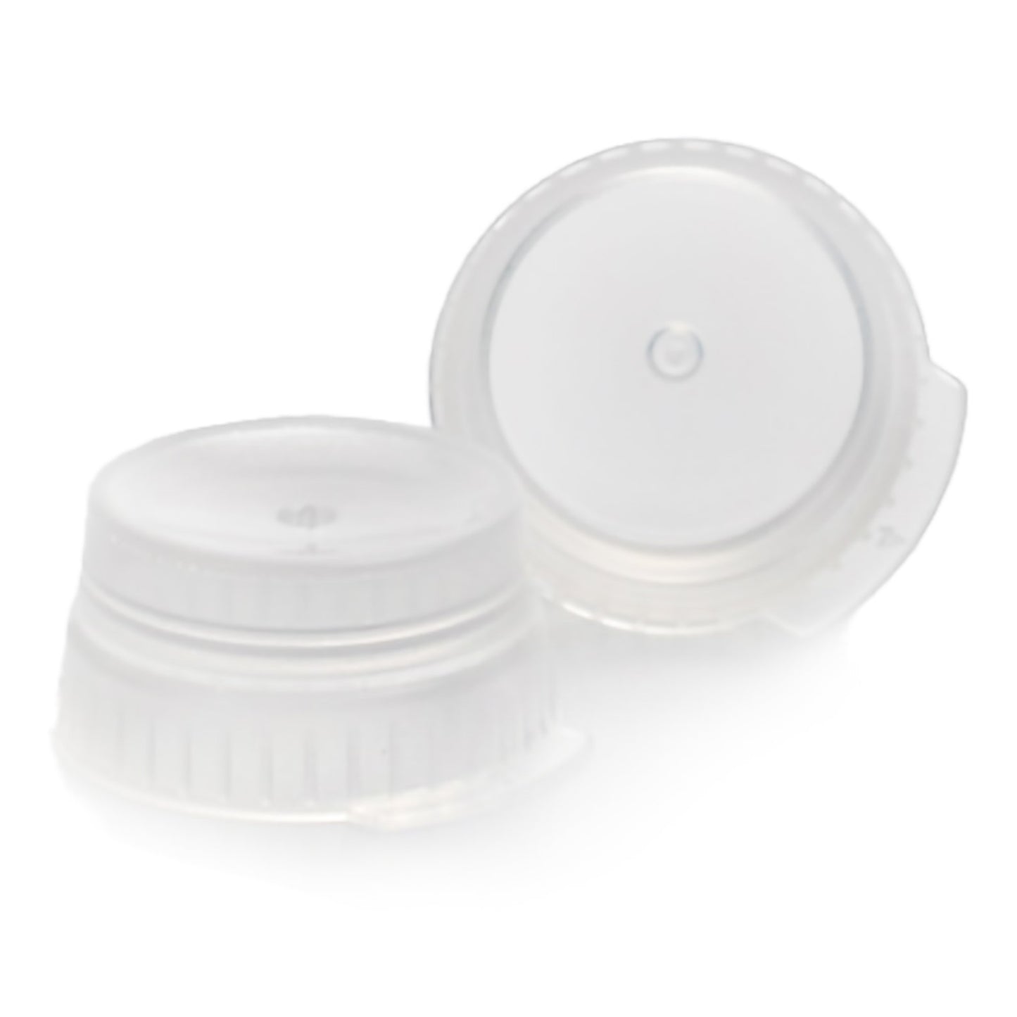McKesson Tube Closure Polyethylene Snap Cap Natural 16 mm For Use with 16 mm Blood Drawing Tubes, Glass Test Tubes, Plastic Culture Tubes NonSterile (1082104_BG)