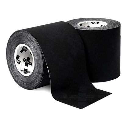 Strap Athletic Tape Black 1.97 Inch X 5-1/2 Yard Bamboo Fiber NonSterile (1219455_BX)