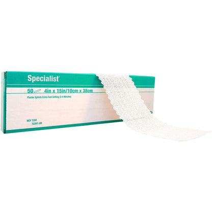 Specialist® Plaster Splint 4 X 15 Inch Plaster of Paris White (4799_EA)
