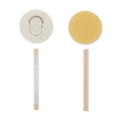 Pouchkins™ Newborn Ostomy Pouch One-Piece System 6 Inch Length Flat, Trim To Fit 7/8 to 1-3/8 Inch Stoma Drainable (341446_BX)