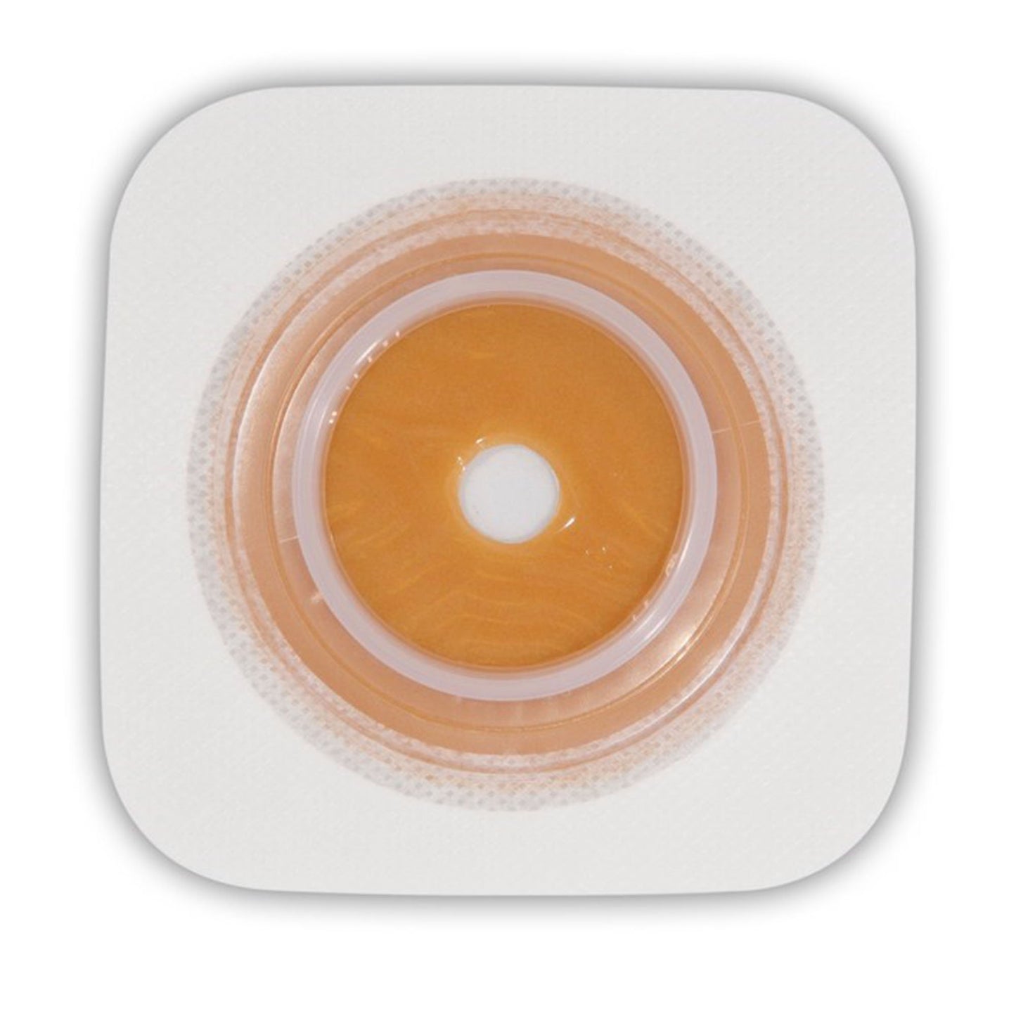 Sur-Fit Natura® Ostomy Barrier Trim to Fit, Standard Wear Stomahesive® Without Tape 70 mm Flange System Hydrocolloid 1-7/8 to 2-1/2 Inch Opening 5 X 5 Inch (365735_BX)
