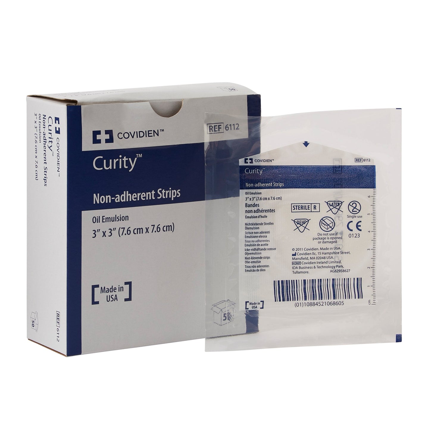 Curity™ Oil Emulsion Impregnated Dressing Square 3 X 3 Inch Sterile (217297_EA)