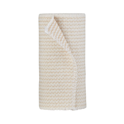 McKesson Elastic Bandage 4 Inch X 5 Yard Single Hook and Loop Closure Tan NonSterile Standard Compression (454620_BX)