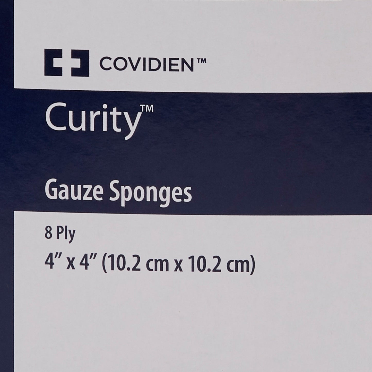 Curity™ Gauze Sponge 4 X 4 Inch 8-Ply Sterile 2 per Pack (688659_PK)