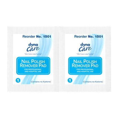 dynaCare Nail Polish Remover Pad 1.97 X 2.48 Inch (813832_CS)