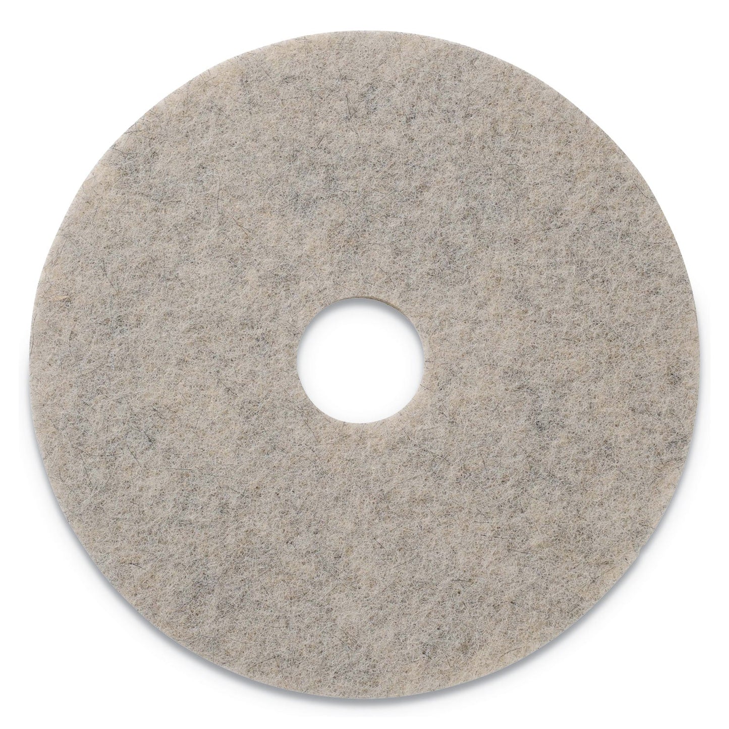 Americo Combo Burnishing Pads, 19" Diameter, Tan, 5/CT (AMF402019)