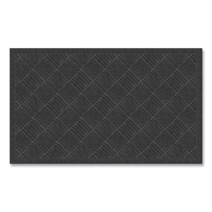 Apache Mills Ecomat Crosshatch Entry Mat, 36 x 60, Charcoal (APH072023)
