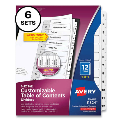 avery-customizable-table-of-contents-ready-index-black-and-white-dividers-num-ave24401359_1