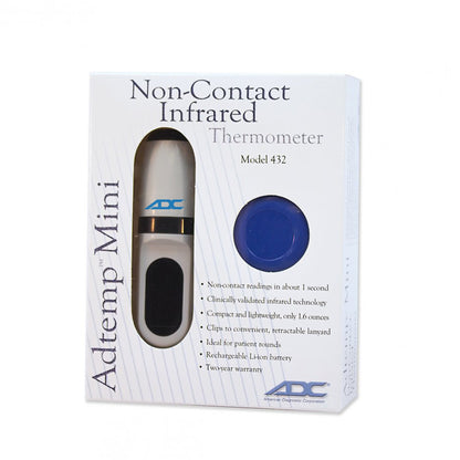 Adtemp™ Non-Contact Skin Surface Thermometer Infrared Skin Probe Handheld (1160528_EA)